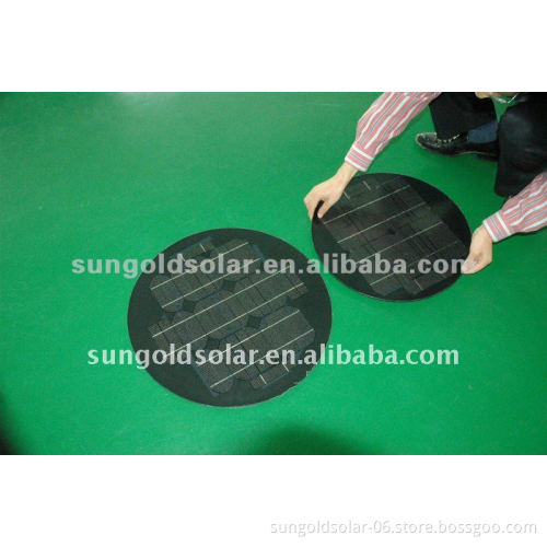 Round Frameless SGM light 5W Solar Panel